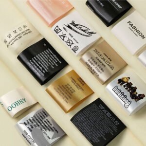 Custom Woven Clothing Labels & Care Tags