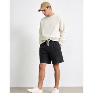 260gsm Washed Cotton Shorts