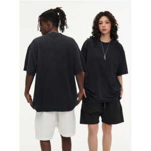 230gsm Snow Washed Cotton T-Shirt