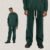 Straight Pants\Emerald Green